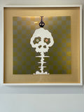 Dokuro Yellow (gold) - Framed in Los Angeles