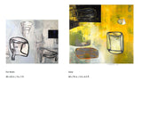 48 x 60 in. "For Helen" oil on canvas abstract expressionist