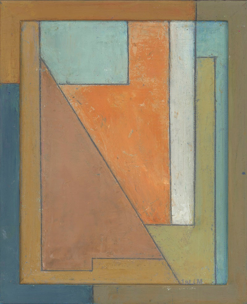 Abstract print 22x22 in. - n.3