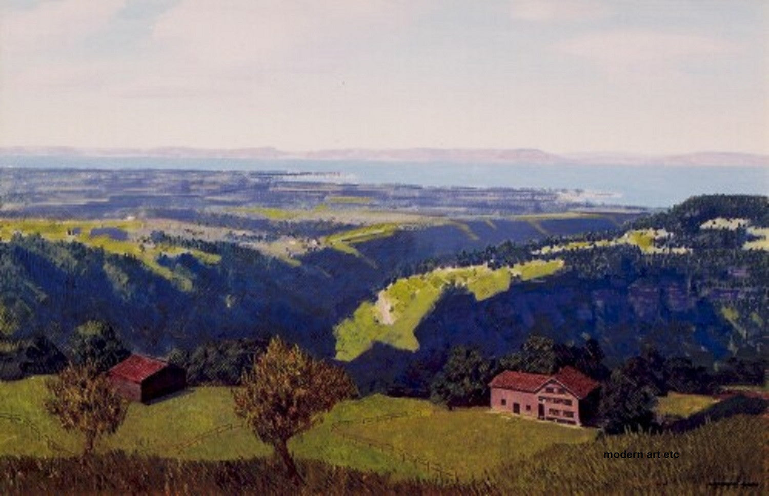 从著名艺术家加州油画 - California Impressionist, Modern Art