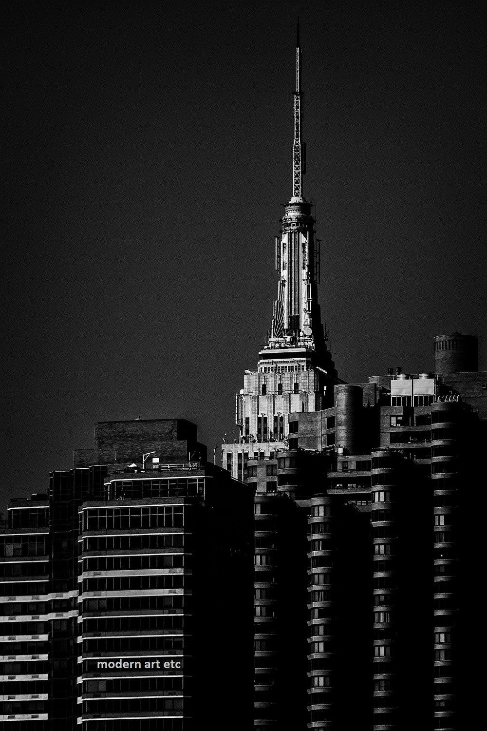 New York City Architectural Landscapes – 25 black and white