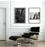 New York City Architectural Landscapes – 16 Flatiron black and white