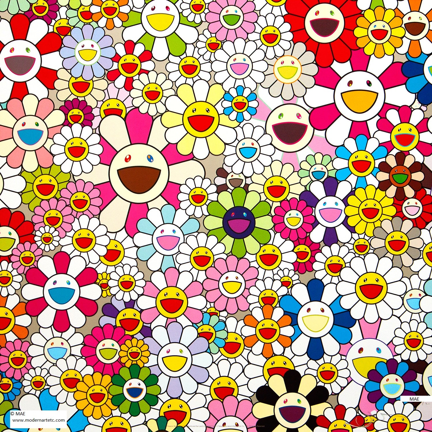 SOLD - Flowers Blooming in this World and the World of Nirvana #3