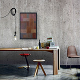 Abstract oil painting - Architectural forms - 13x21x1.75in. Stephen Cimini