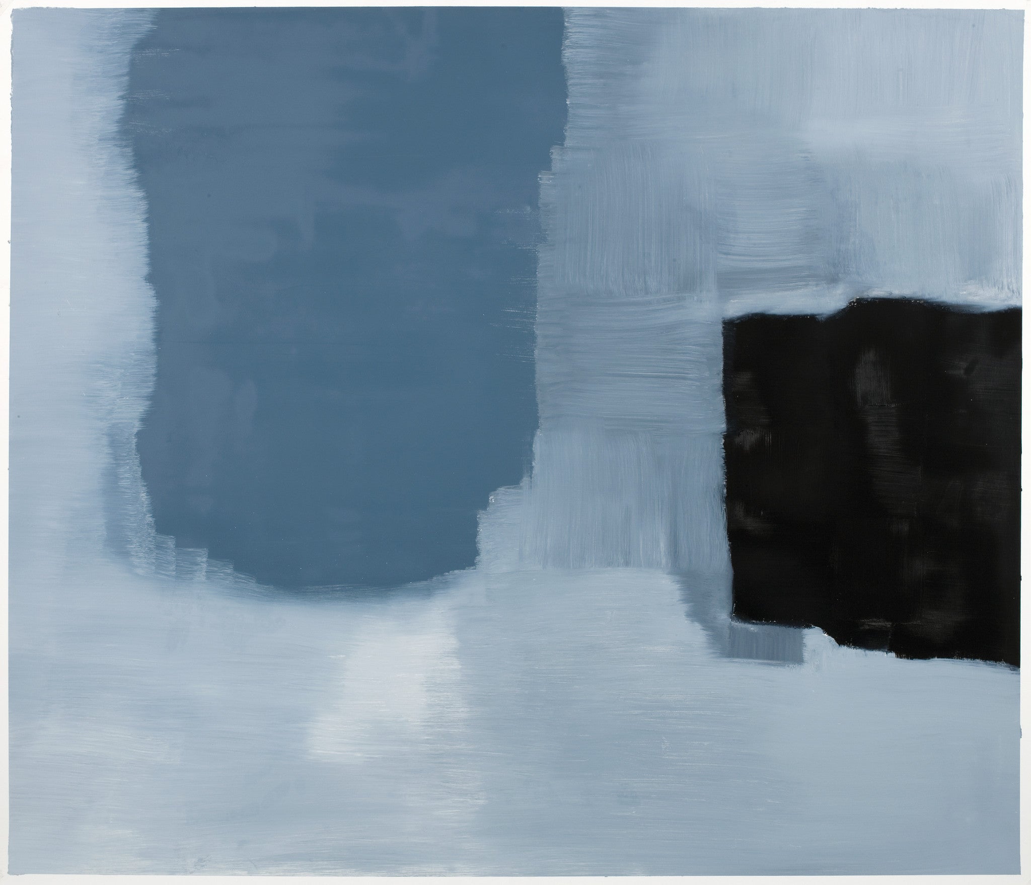 Oil on Paper - Grey