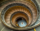 Architectural Interiors - Spiral Stairs - Europe - Framed - Installation ready