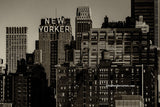 Black and White Series New York City Photography - grainy skyline of Manhattan