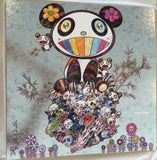 Murakami Panda & Panda Cubs 2015 (Silver, Square) - last (unframed)