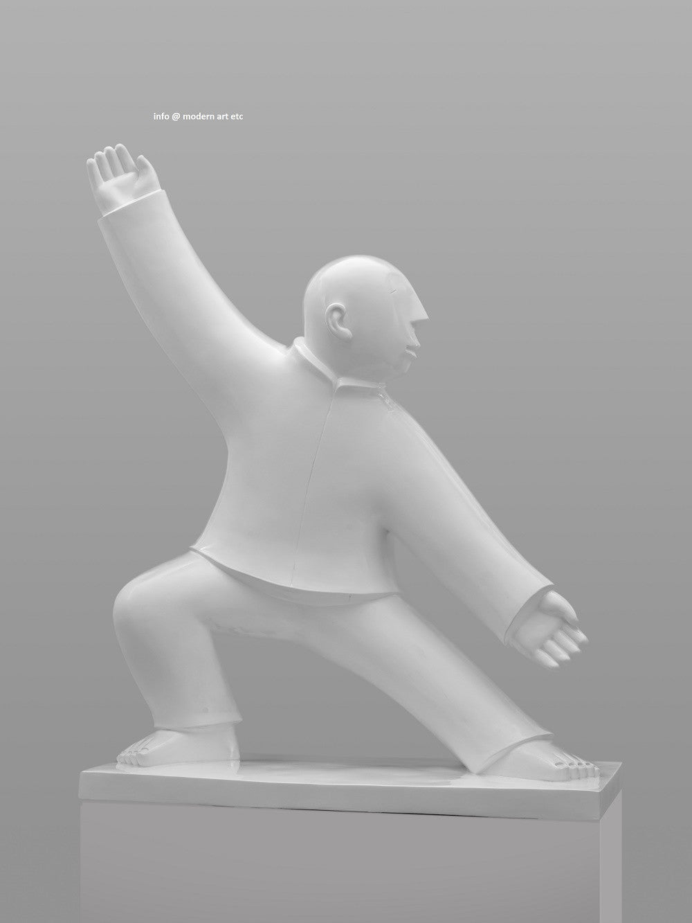 Xie Ai Ge large Tai Chi Sculpture modern art etc gallery