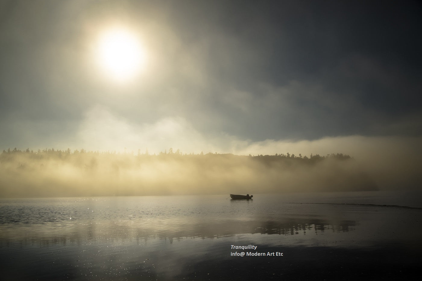 Landscape, Lake, Europe "Tranquility Lake"- large ready to install photography