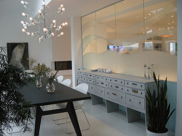 DESIGN SECTION - Painted Glass / Architectural Installation - Indoors