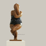Contemporary Bronze Sculpture - "Yoga Series - No. 10"  2009